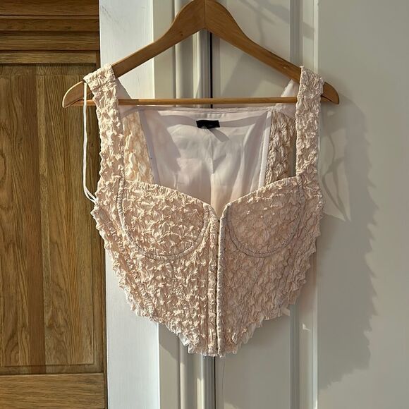 REVOLVE x NBD Donnie bustier in cream medium - Picture 5 of 15